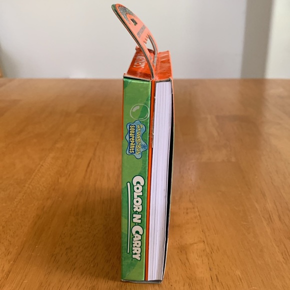 ✋SpongeBob Squarepants Color-N-Carry Activity Traveler New, but No Markers - Picture 4 of 14